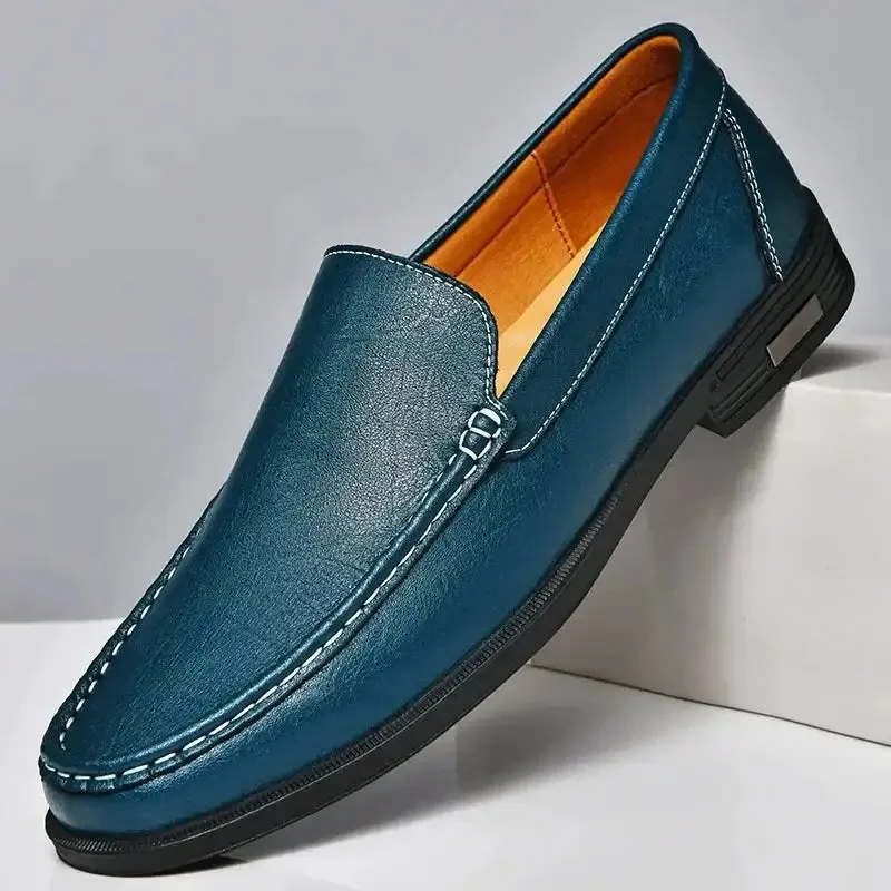 Leather Moccasin Eco-Leather Shoes