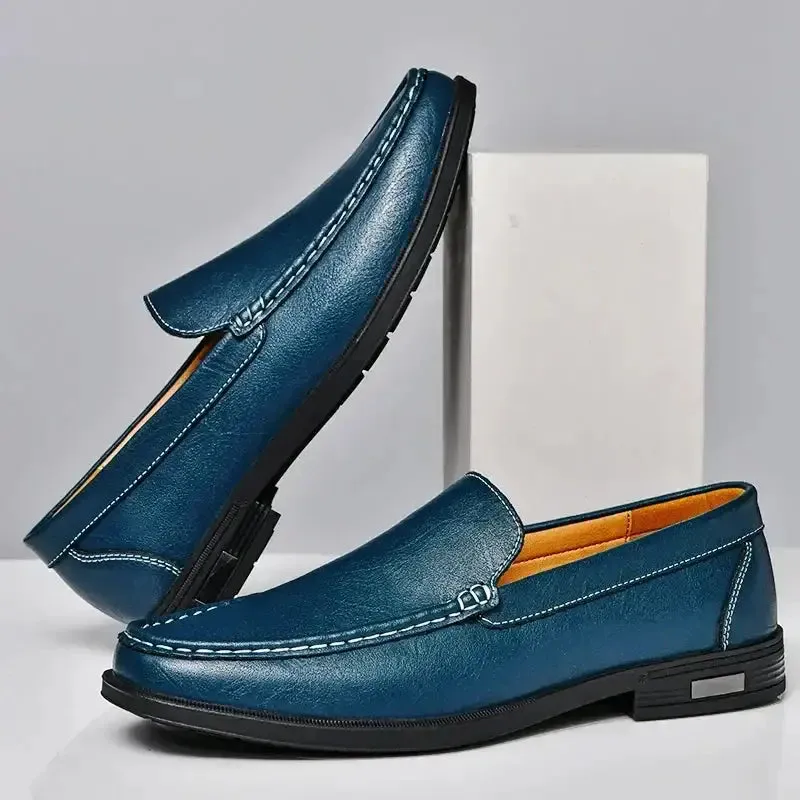 Leather Moccasin Eco-Leather Shoes
