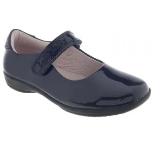Lelli Kelly LK8218 Classic Black Patent Velcro School Shoes