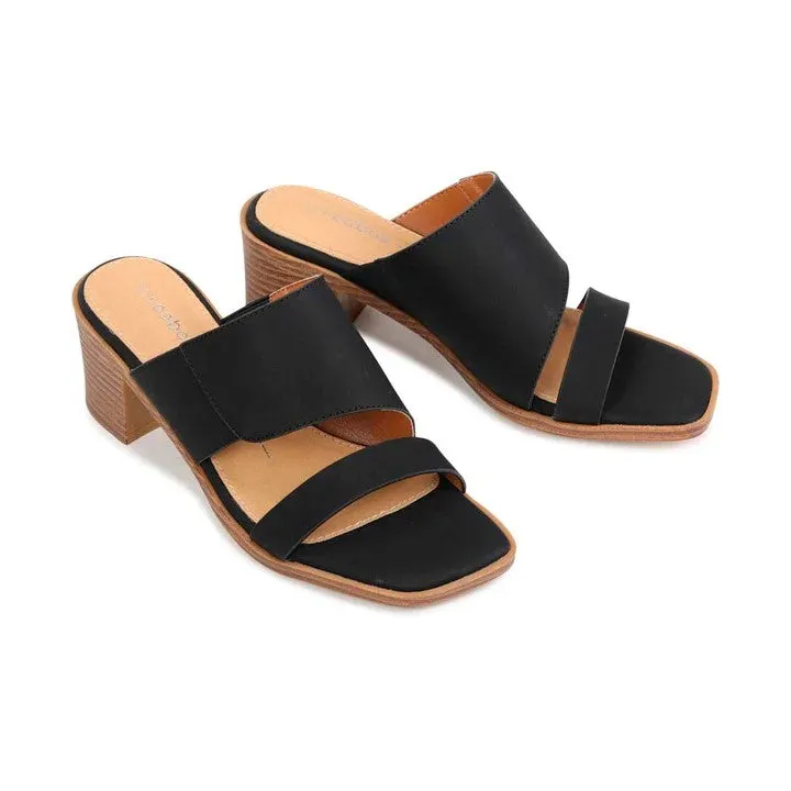 Los Cabos Jazzar Heeled Sandals Black 36