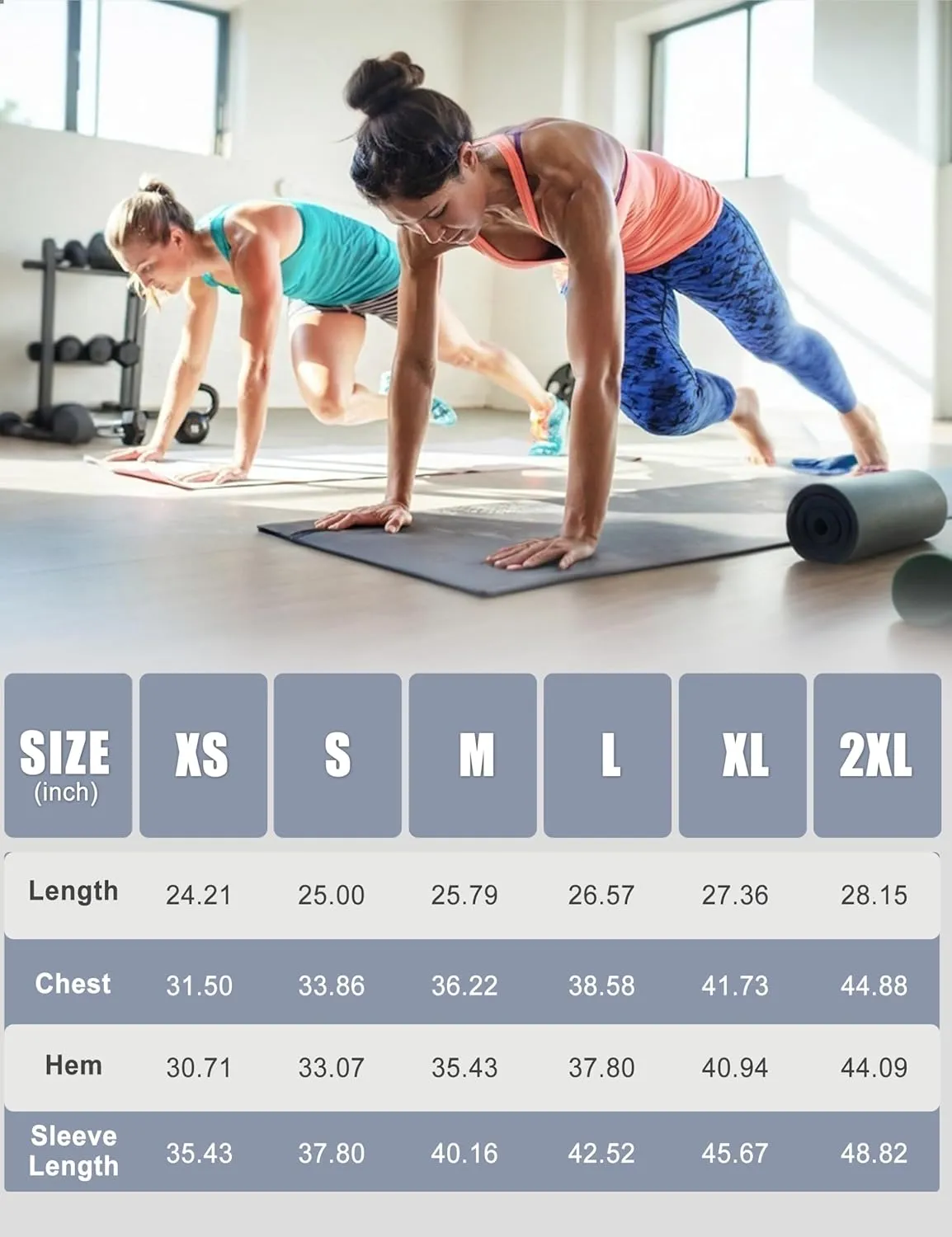 MAGCOMSEN Women's Sleeveless Workout Tank Tops UPF 80  Racerback Shirts Quick Dry UV Protection Athletic Gym Summer Tops