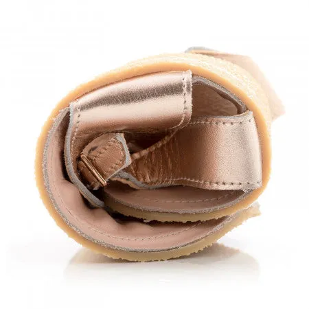 Mai Rose Gold Barfotasandaler, Stl 36-43