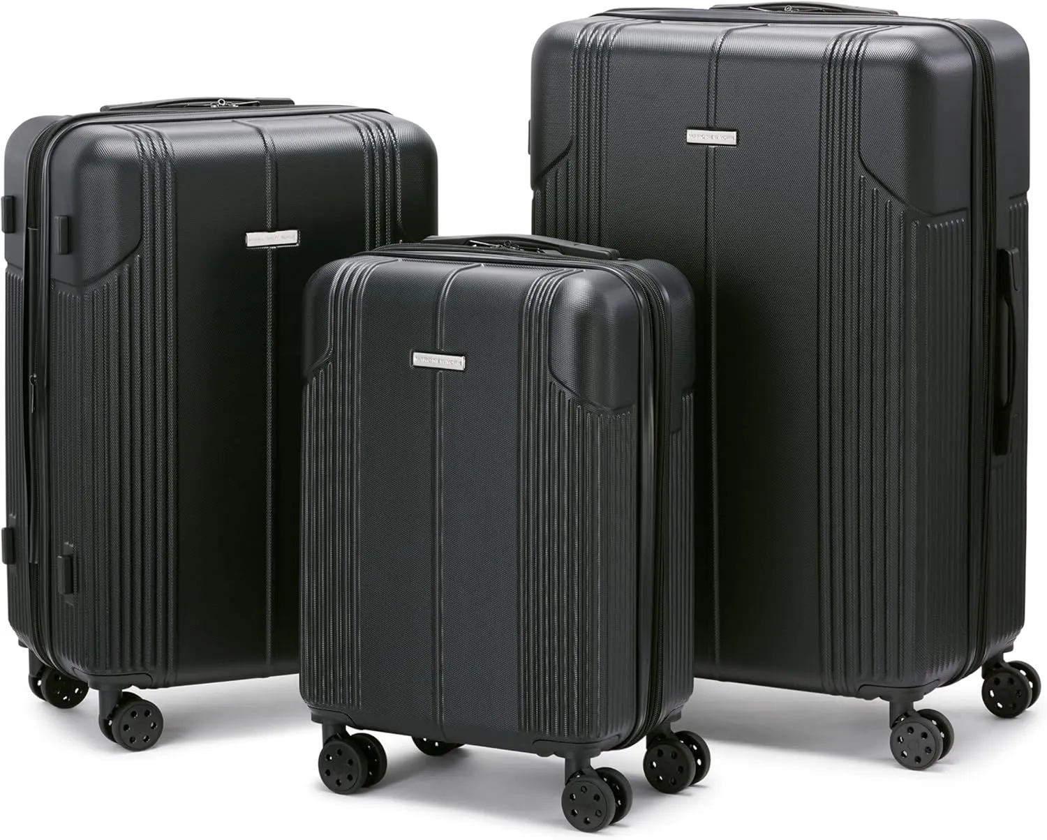 Marc New York Horizon 25" Upright Luggage, Black, Medium