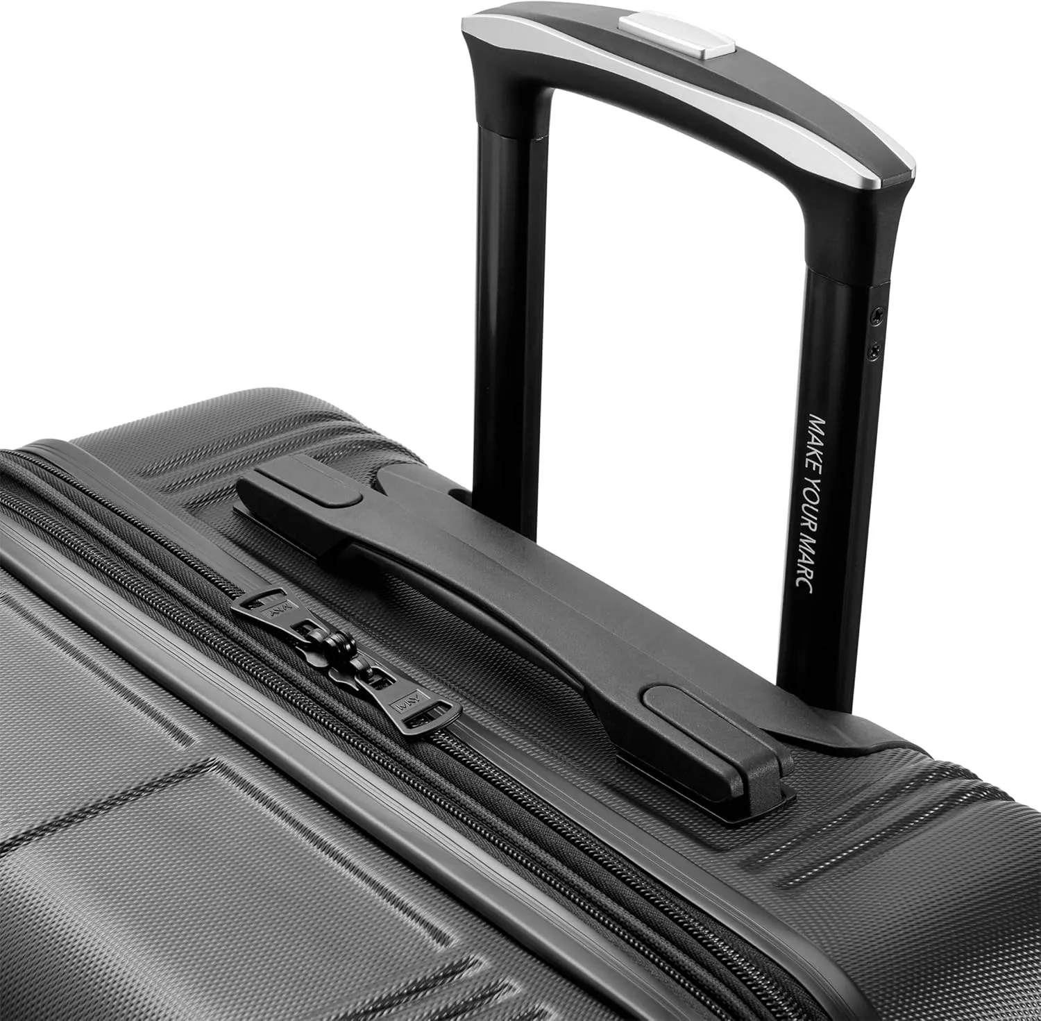 Marc New York Horizon 25" Upright Luggage, Black, Medium