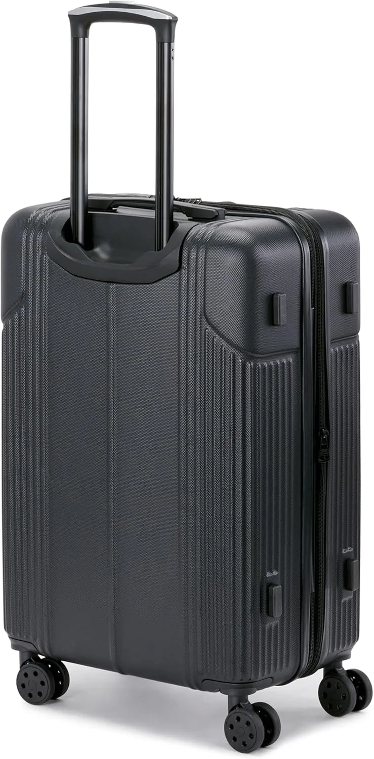 Marc New York Horizon 25" Upright Luggage, Black, Medium