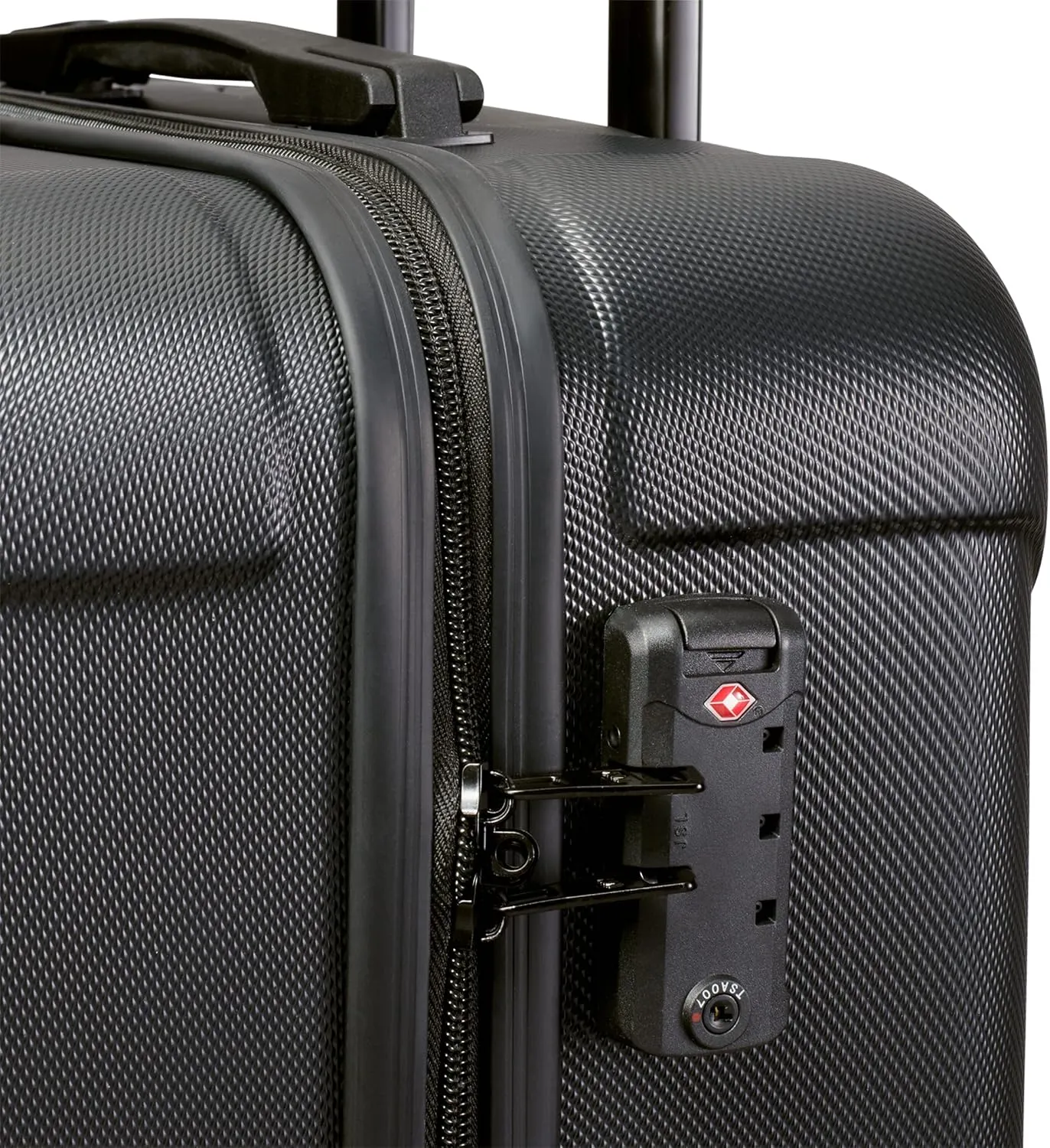 Marc New York Lotus 21" Upright Luggage, Black, Carry On