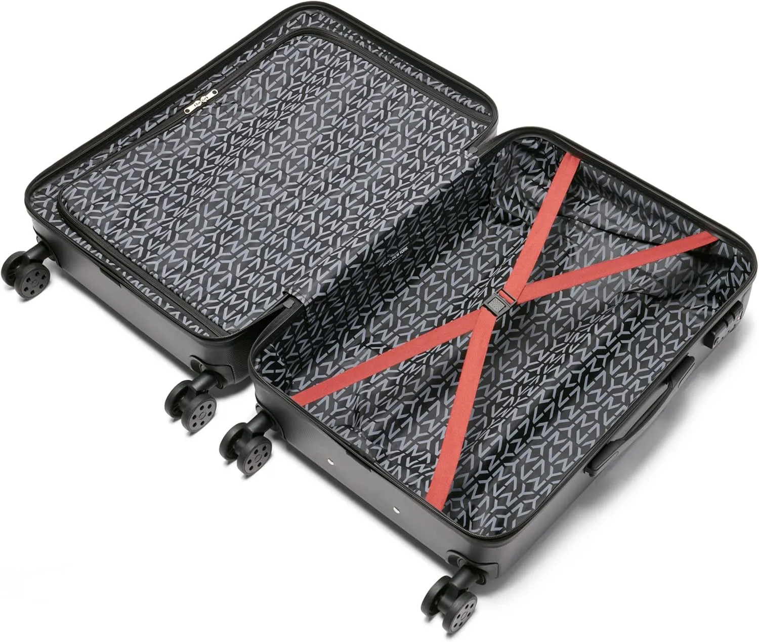 Marc New York Lotus 21" Upright Luggage, Black, Carry On