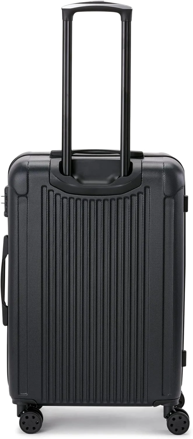 Marc New York Lotus 25" Upright Luggage, Black, Medium