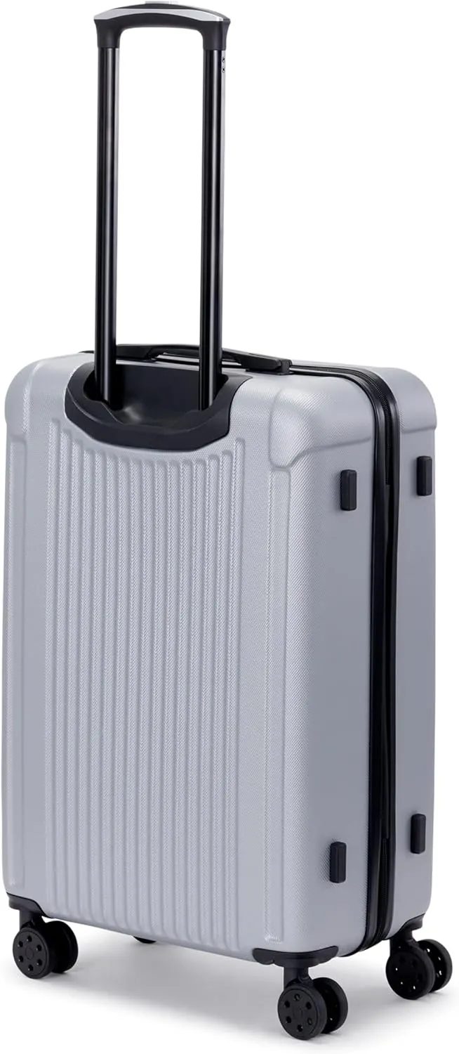 Marc New York Lotus 25" Upright Luggage, Silver, Medium