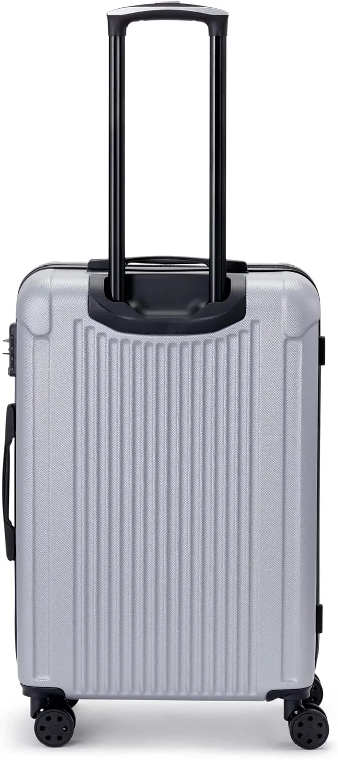 Marc New York Lotus 25" Upright Luggage, Silver, Medium