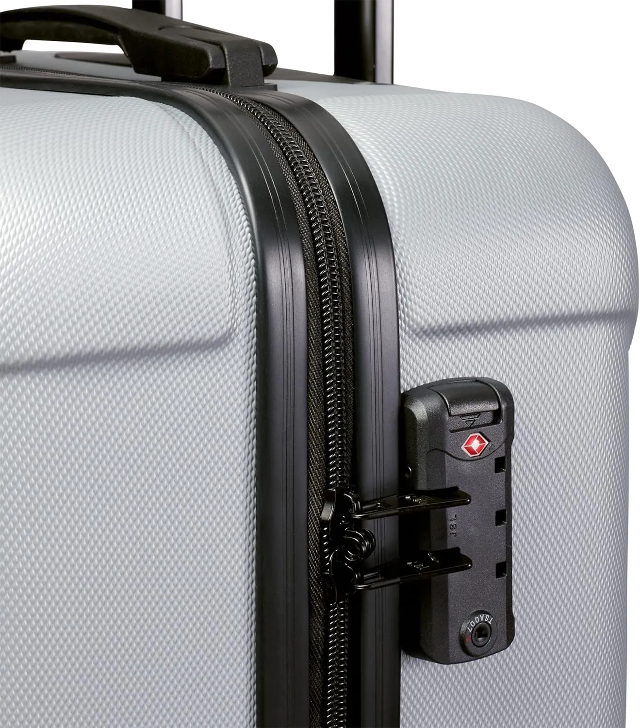 Marc New York Lotus 25" Upright Luggage, Silver, Medium