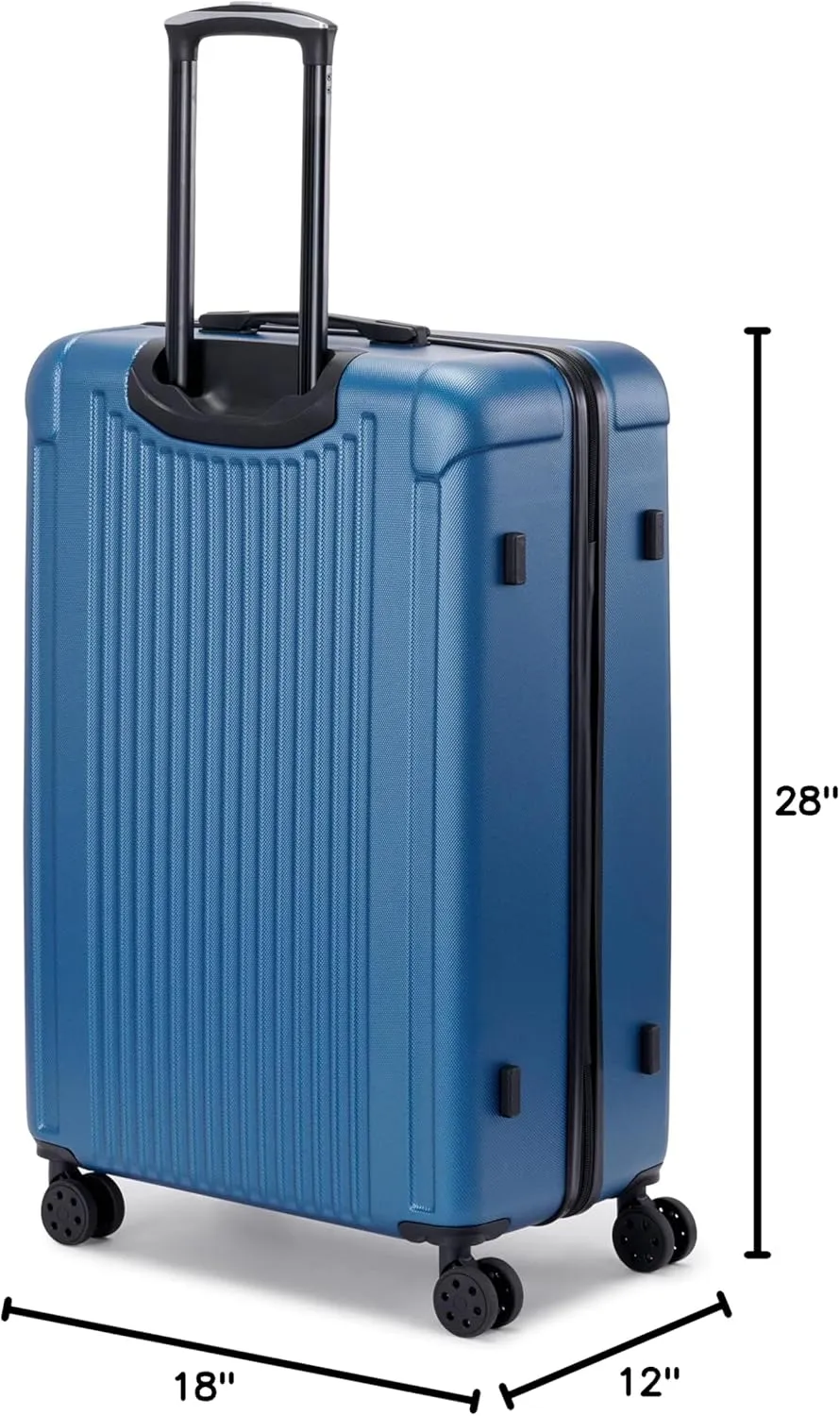 Marc New York Lotus 28" Upright Luggage, Blue Steel, Large