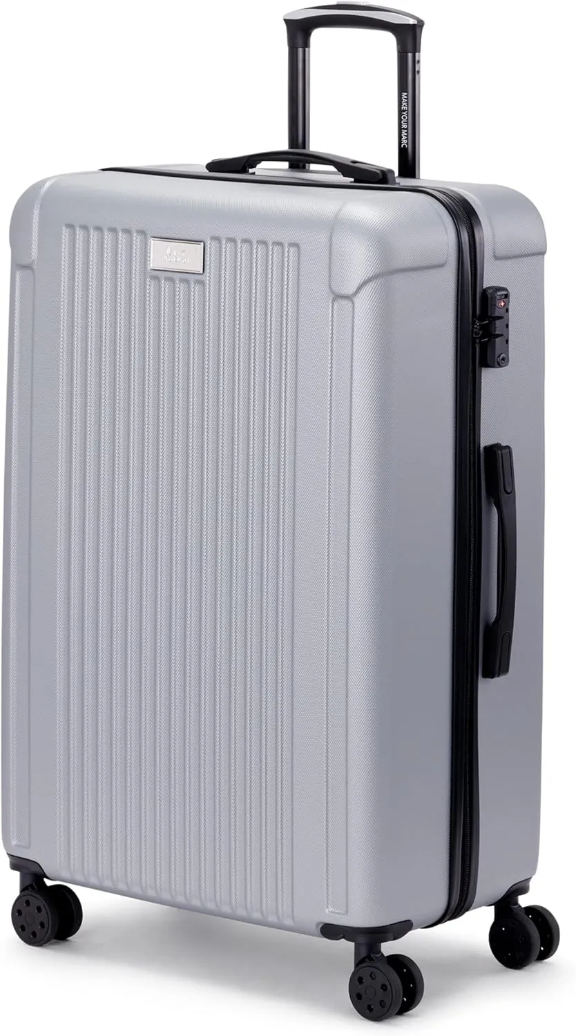 Marc New York Lotus 28" Upright Luggage, Silver, Large