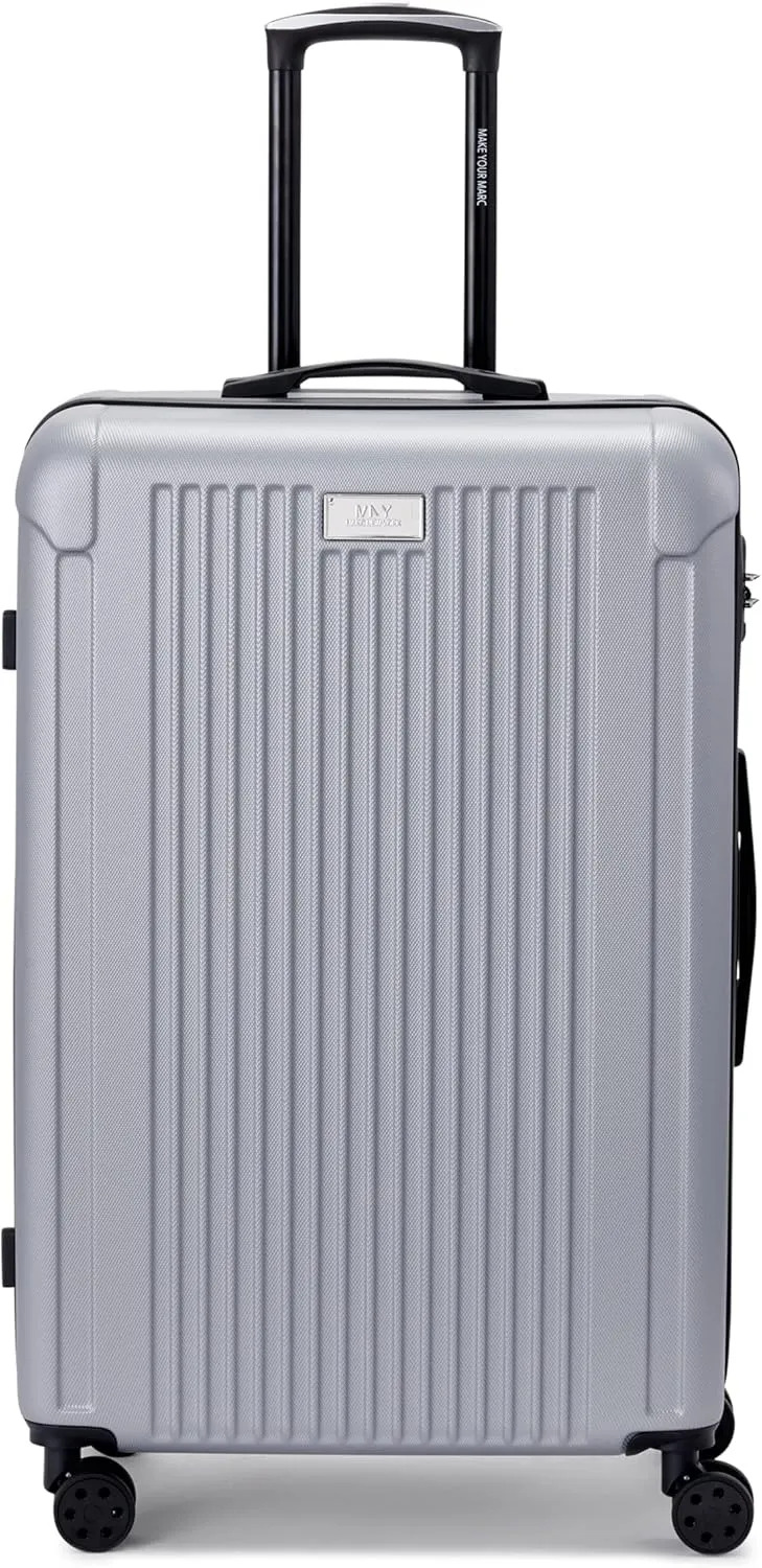 Marc New York Lotus 28" Upright Luggage, Silver, Large