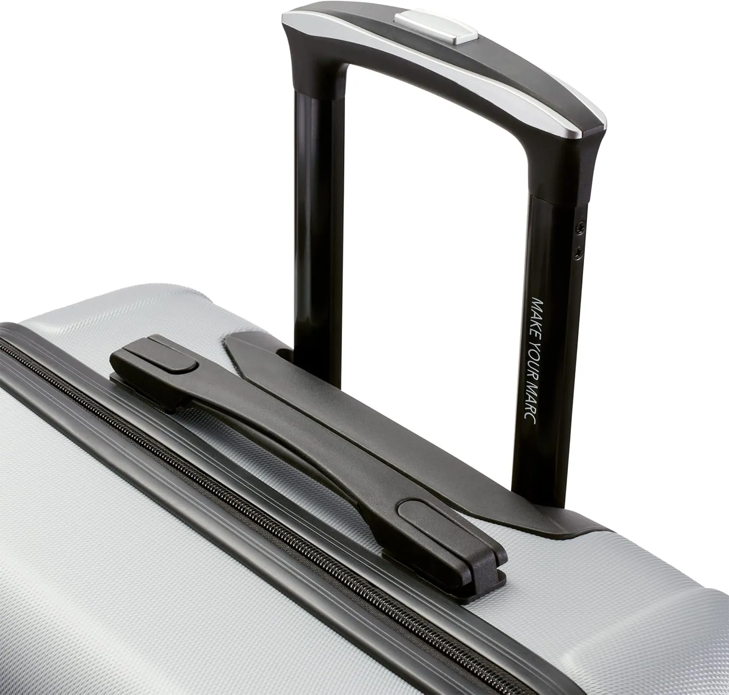 Marc New York Lotus 28" Upright Luggage, Silver, Large