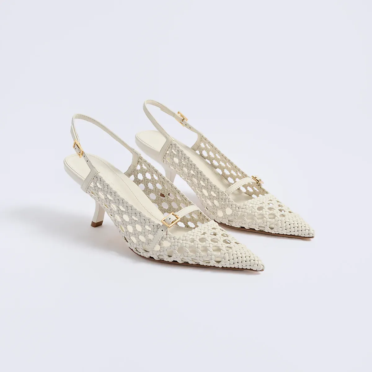 Marion Parke | Melissa Slingback in Ivory