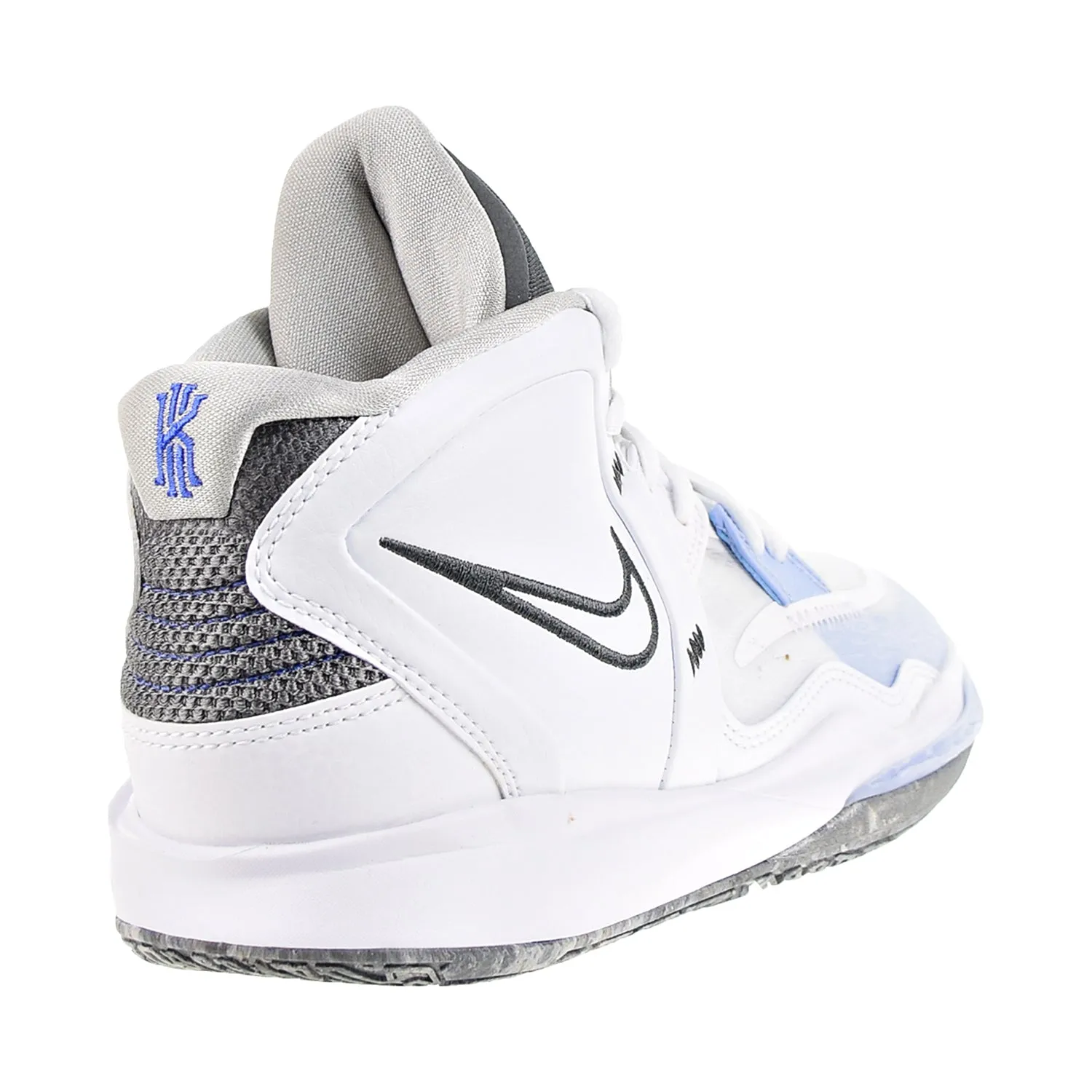 Nike Kyrie Infinity Basketball Big Kids' Shoes White/Grey/Marine/Blue