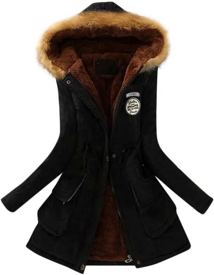 OIOLOYJM Womens Fall Fashion 2023 Winter Trench Coats Casual Fuzzy Fleece Sherpa Jackets Hoodies Pullover Plus Size Jackets
