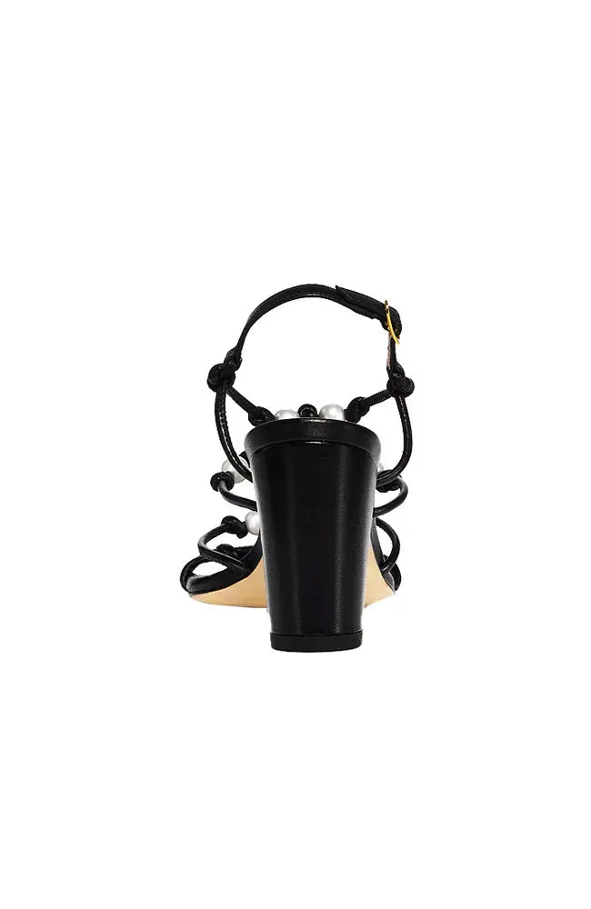 Pearl Knot 80 Block Sandal