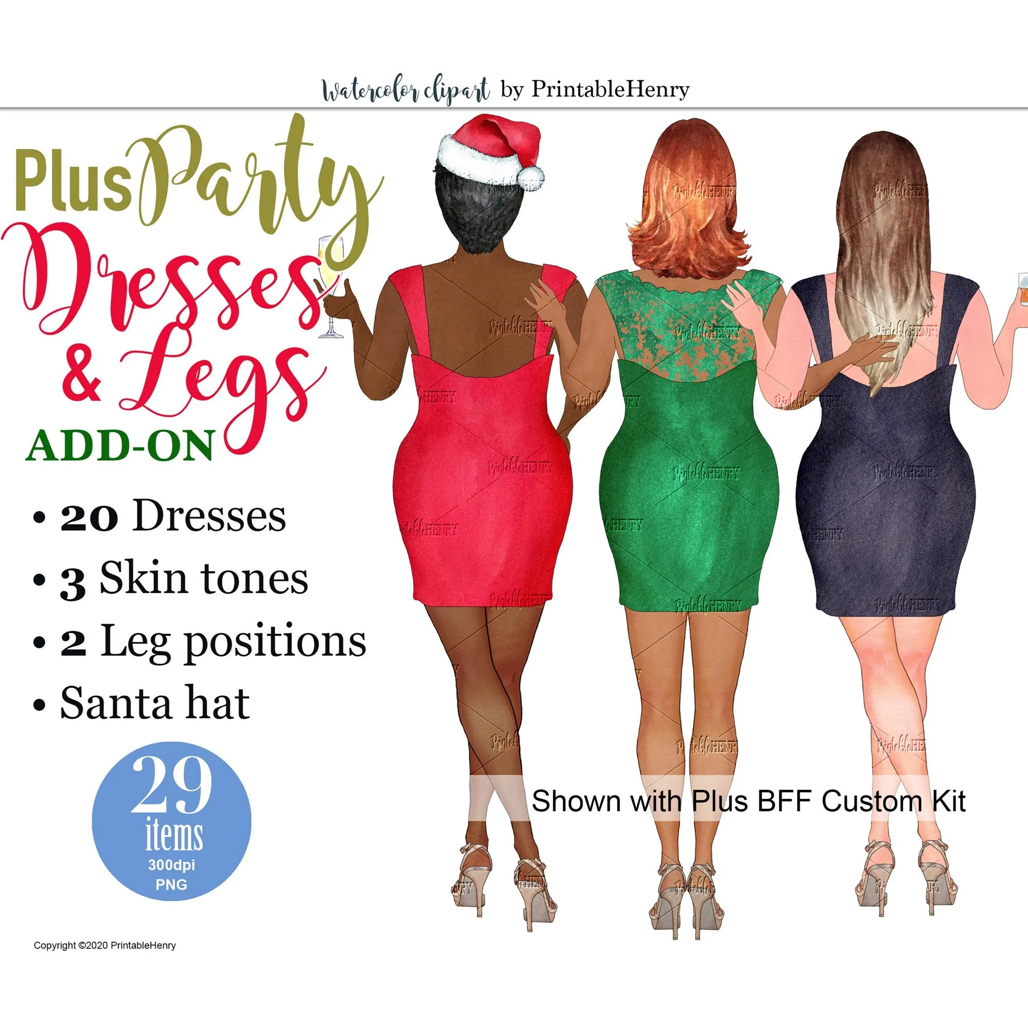 Plus Party Dresses Add-On kit