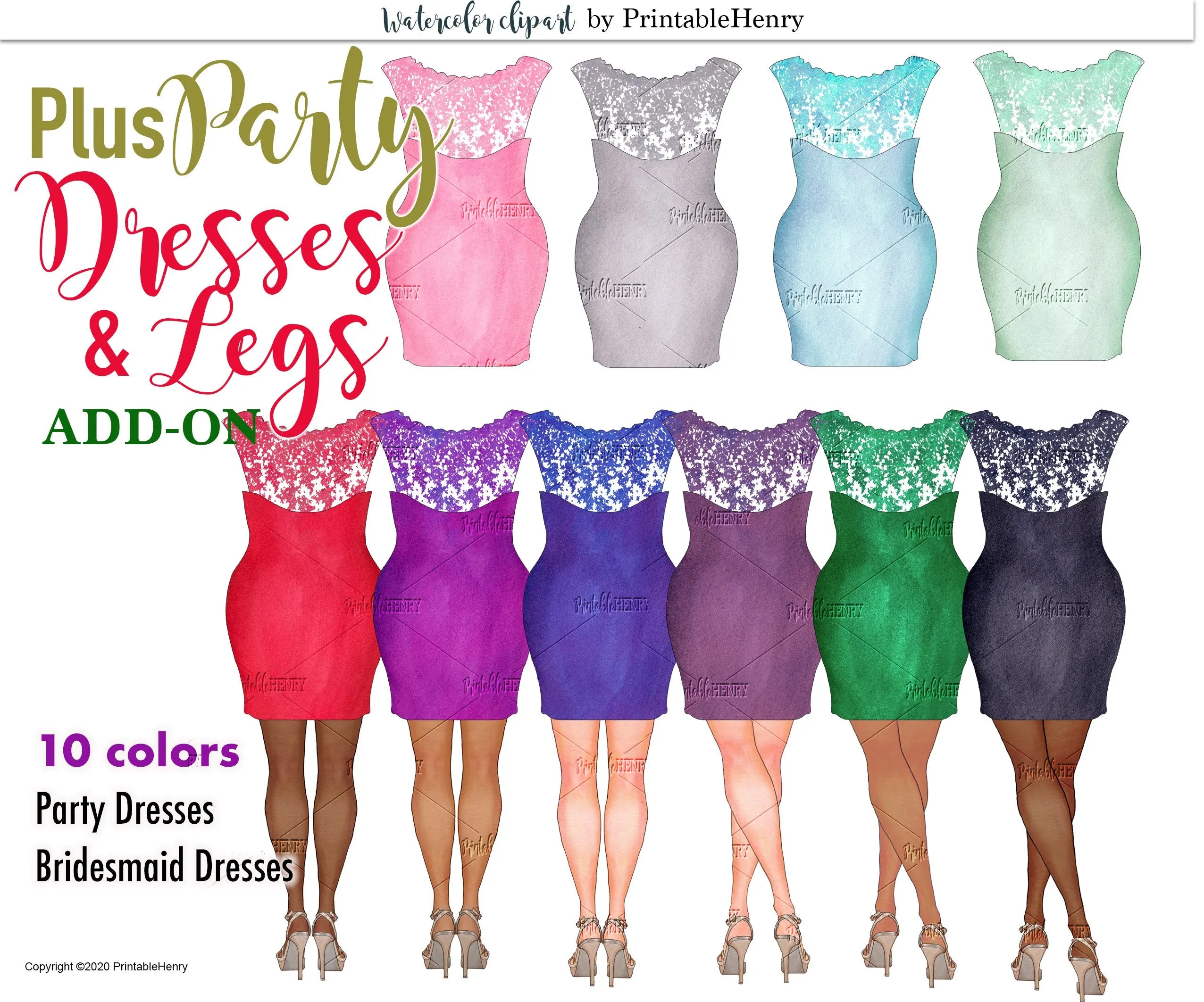 Plus Party Dresses Add-On kit