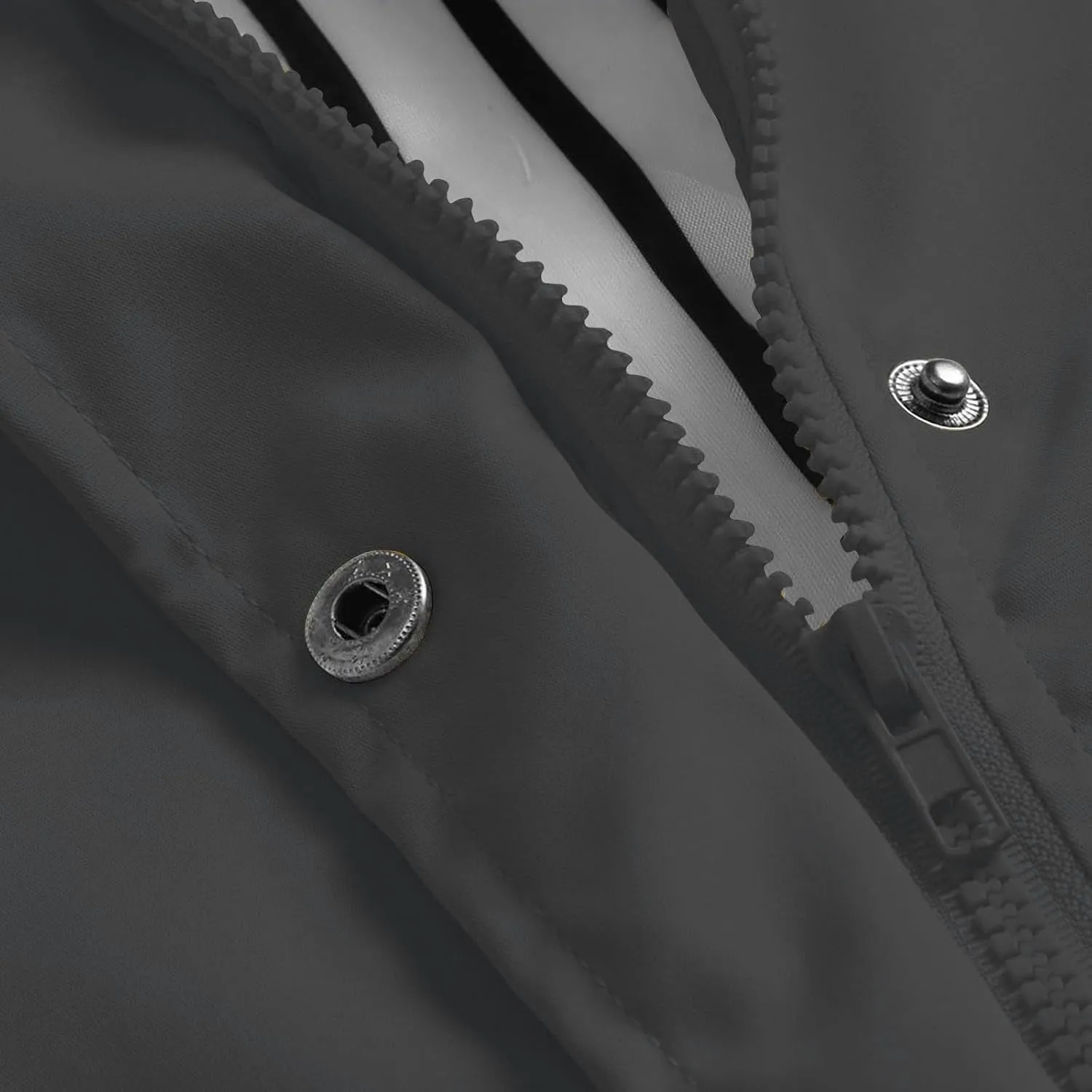 Rain Jacket Women,2024 Trendy Lightweight Zip Up Button Hooded Waterproof Windbreaker For Hiking Outdoor Travel