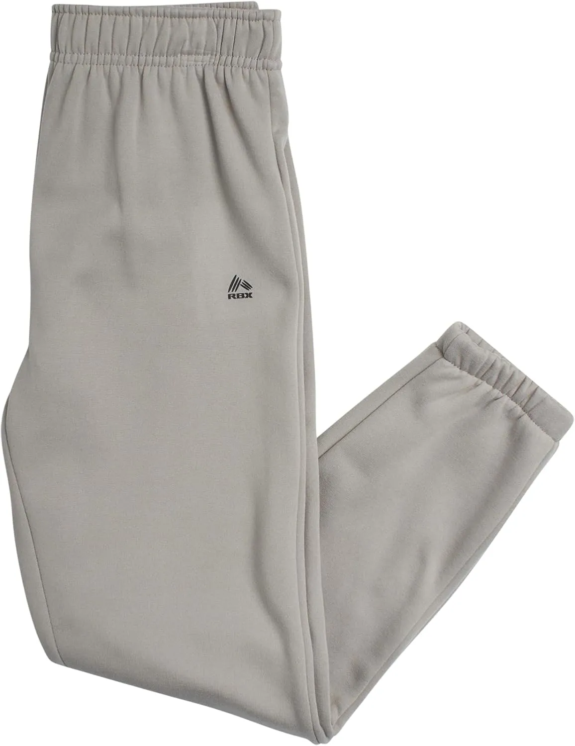 RBX Boys' Active Sweatsuit Set - 2 Piece Performance Fleece Pullover Hoodie Sweatshirt and Jogger Sweatpants (Sizes: 2T-12)