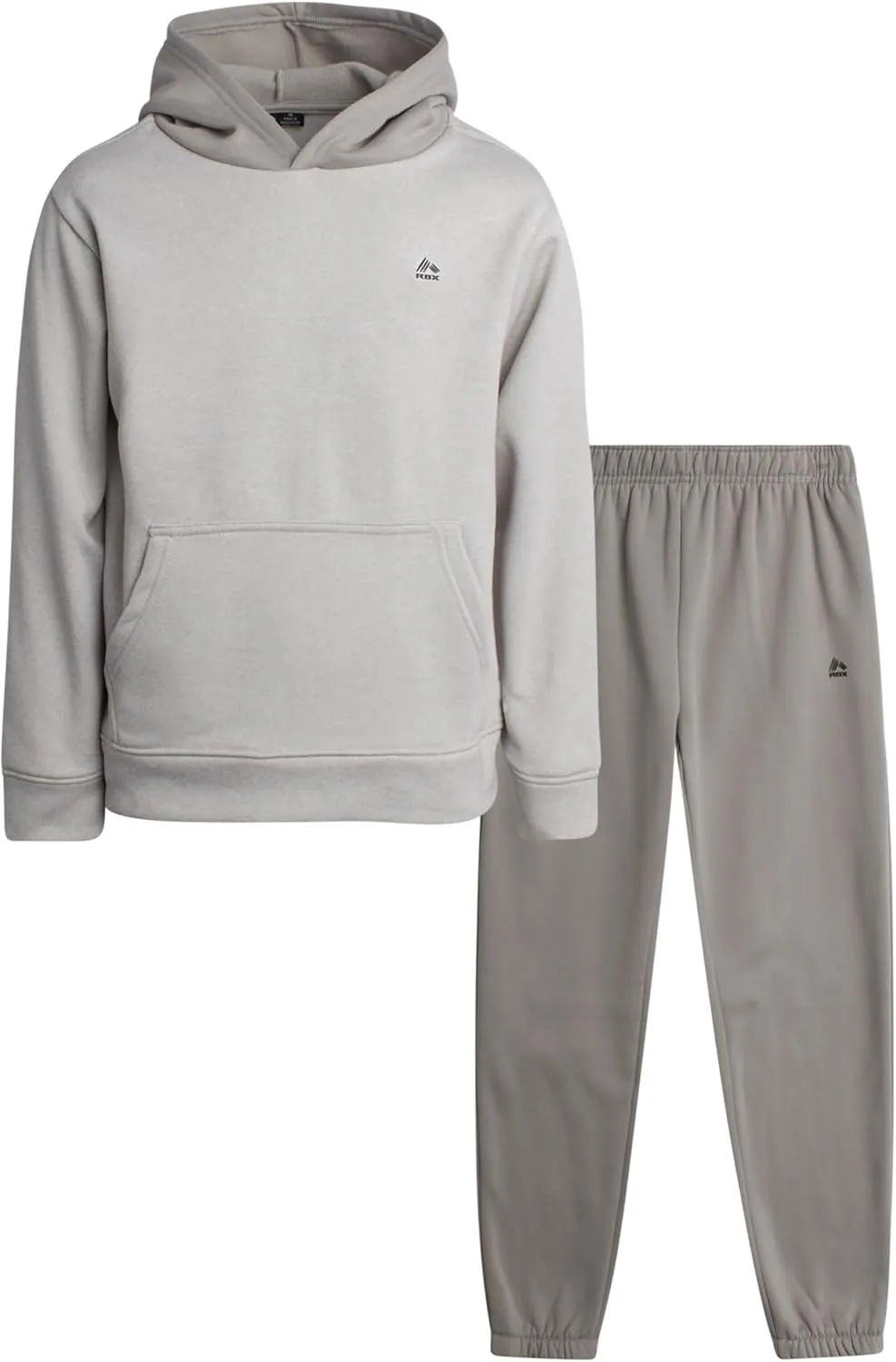 RBX Boys' Active Sweatsuit Set - 2 Piece Performance Fleece Pullover Hoodie Sweatshirt and Jogger Sweatpants (Sizes: 2T-12)