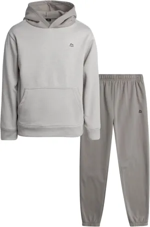 RBX Boys' Active Sweatsuit Set - 2 Piece Performance Fleece Pullover Hoodie Sweatshirt and Jogger Sweatpants (Sizes: 2T-12)