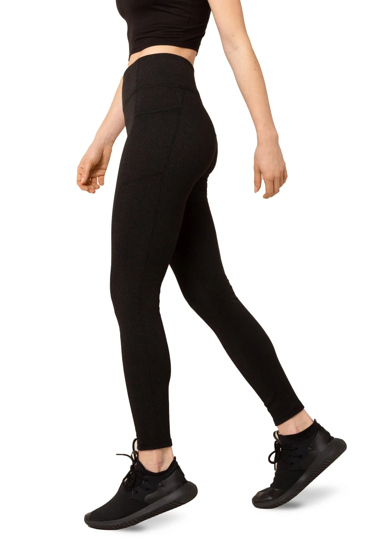 Ribbed-It High-Waist Warmhand Leggings