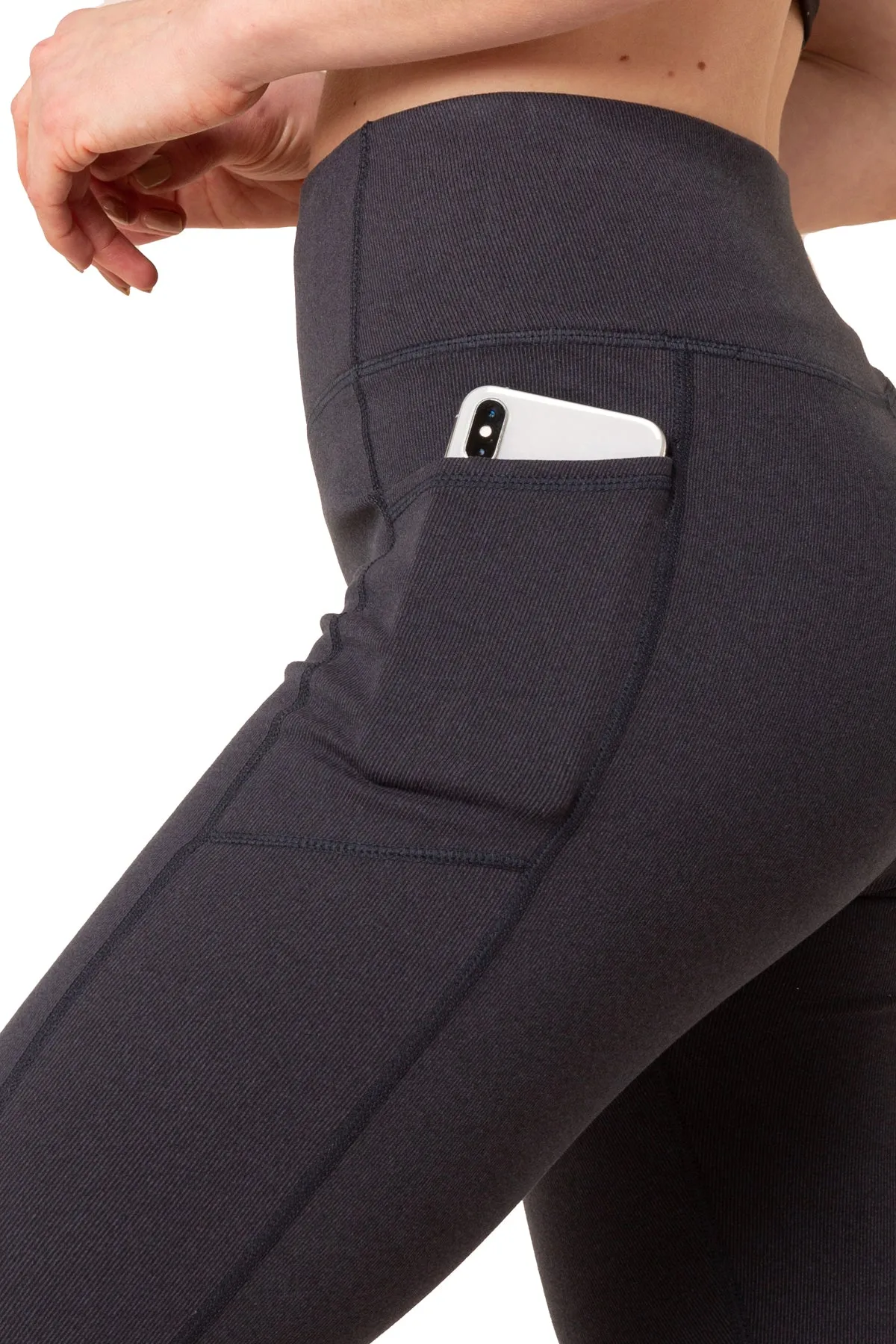 Ribbed-It High-Waist Warmhand Leggings