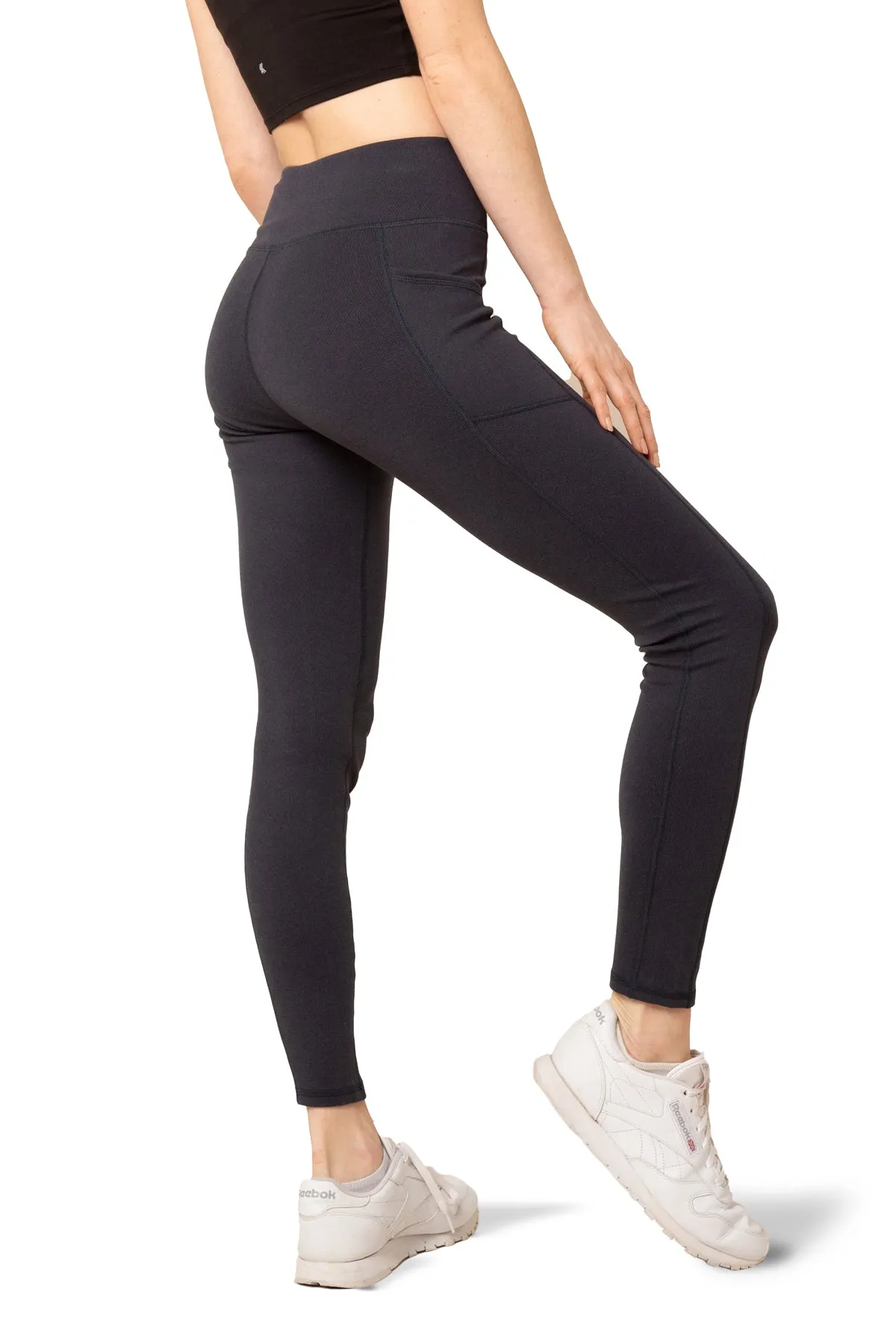 Ribbed-It High-Waist Warmhand Leggings