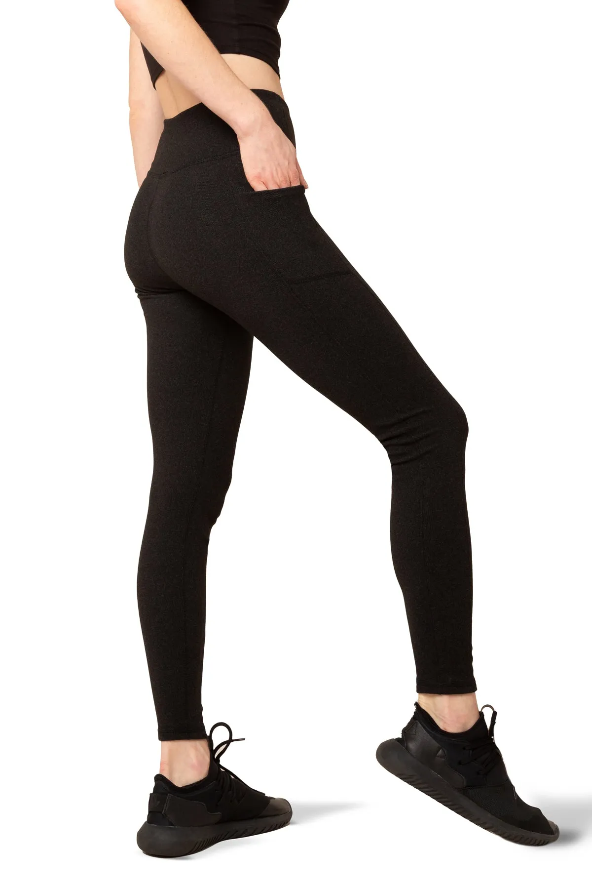 Ribbed-It High-Waist Warmhand Leggings
