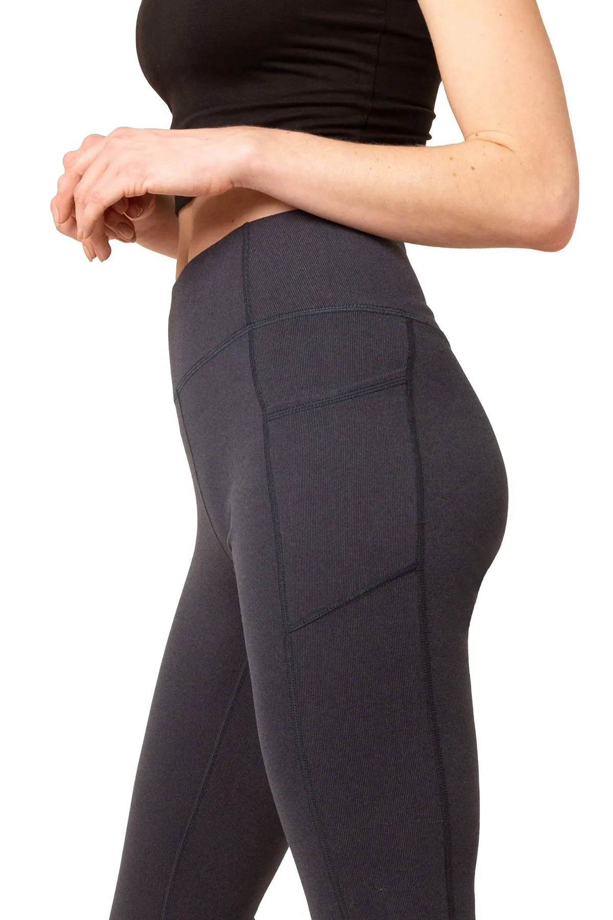 Ribbed-It High-Waist Warmhand Leggings