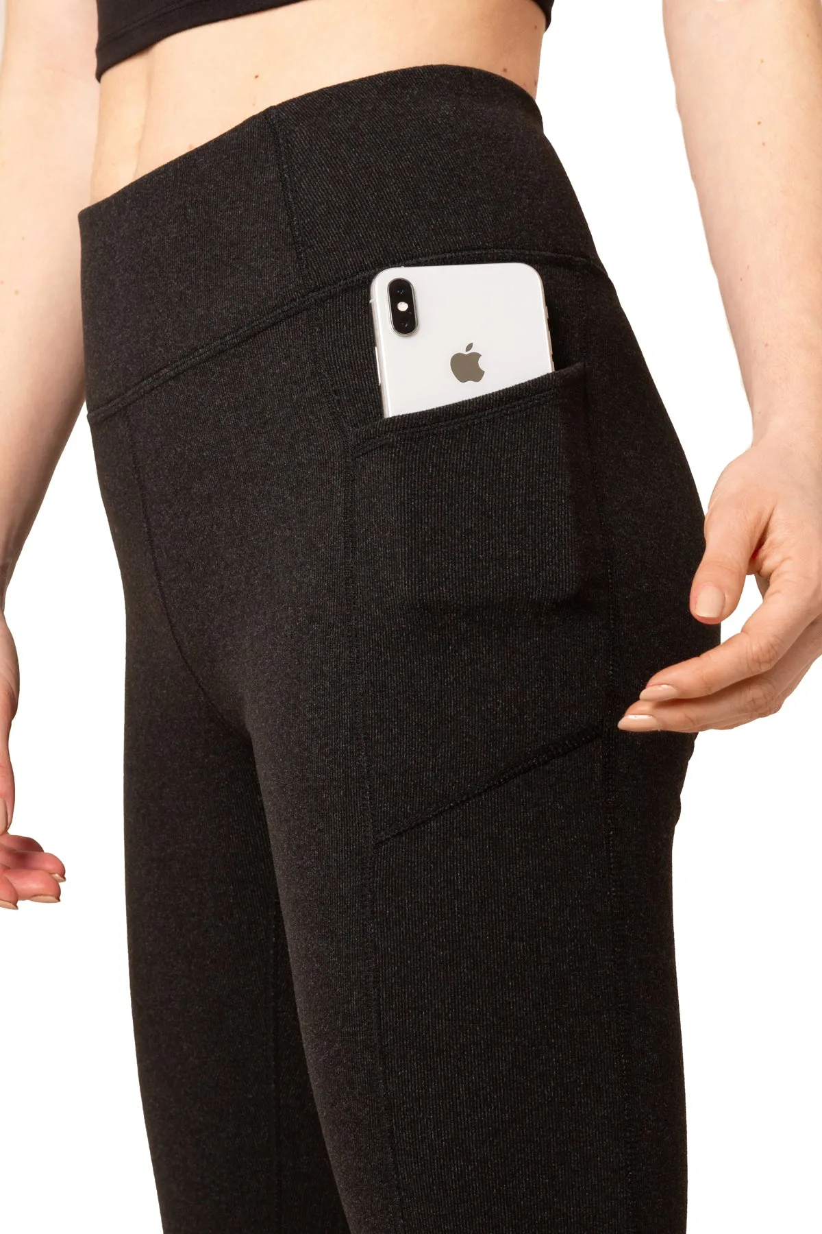 Ribbed-It High-Waist Warmhand Leggings