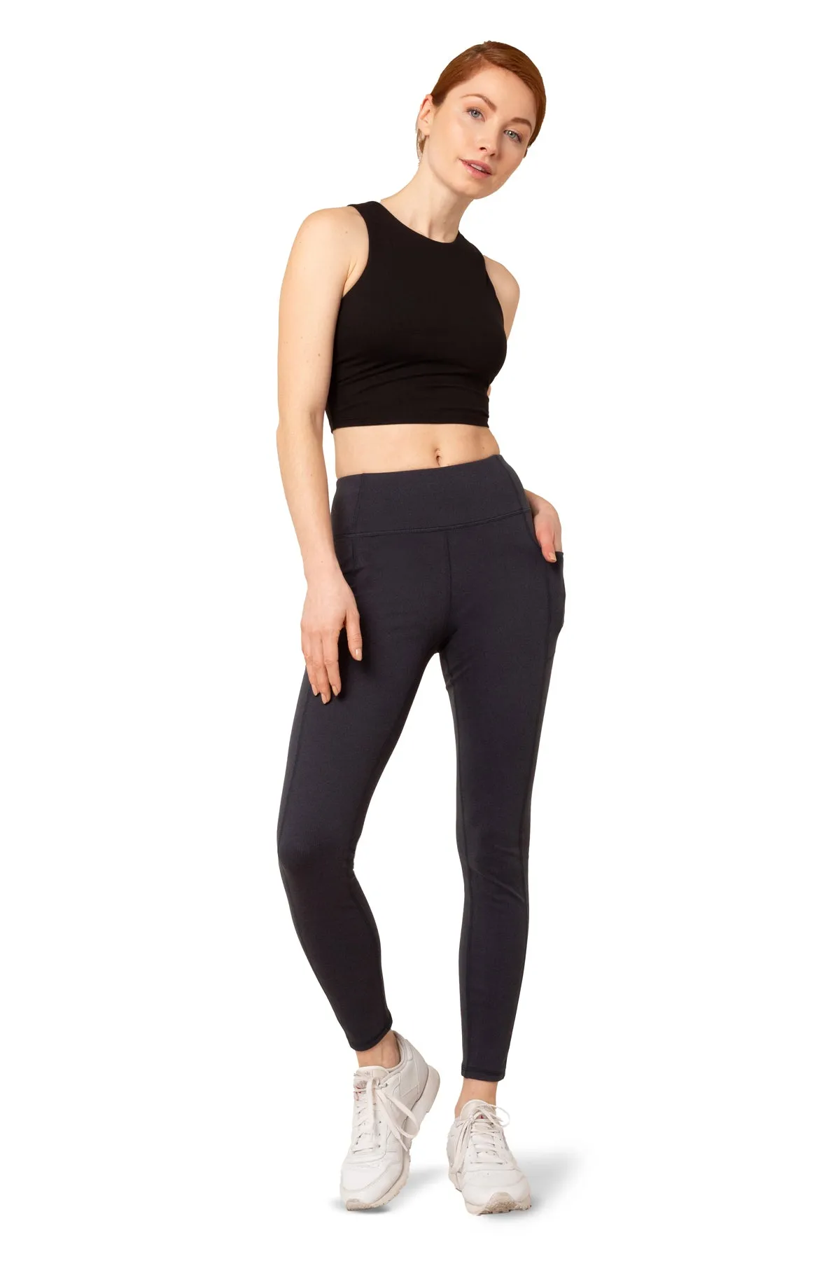 Ribbed-It High-Waist Warmhand Leggings