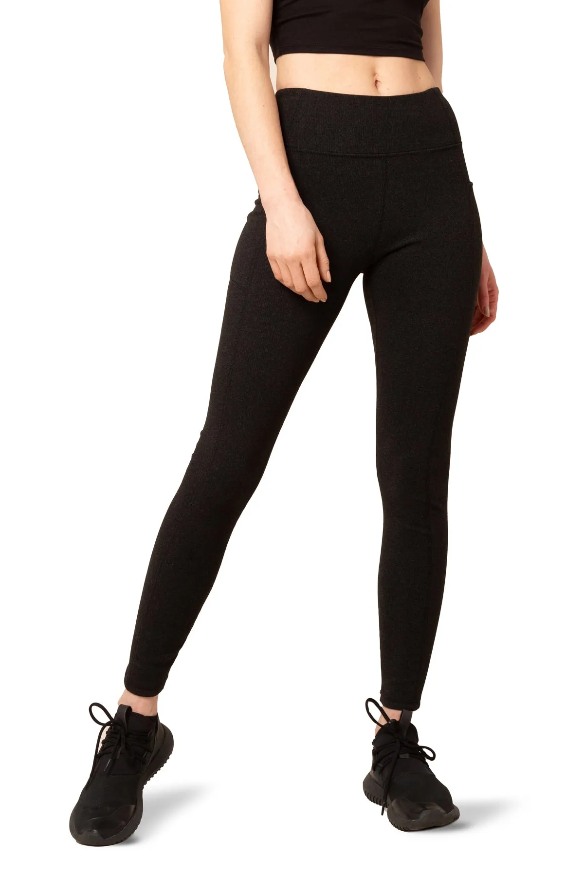 Ribbed-It High-Waist Warmhand Leggings