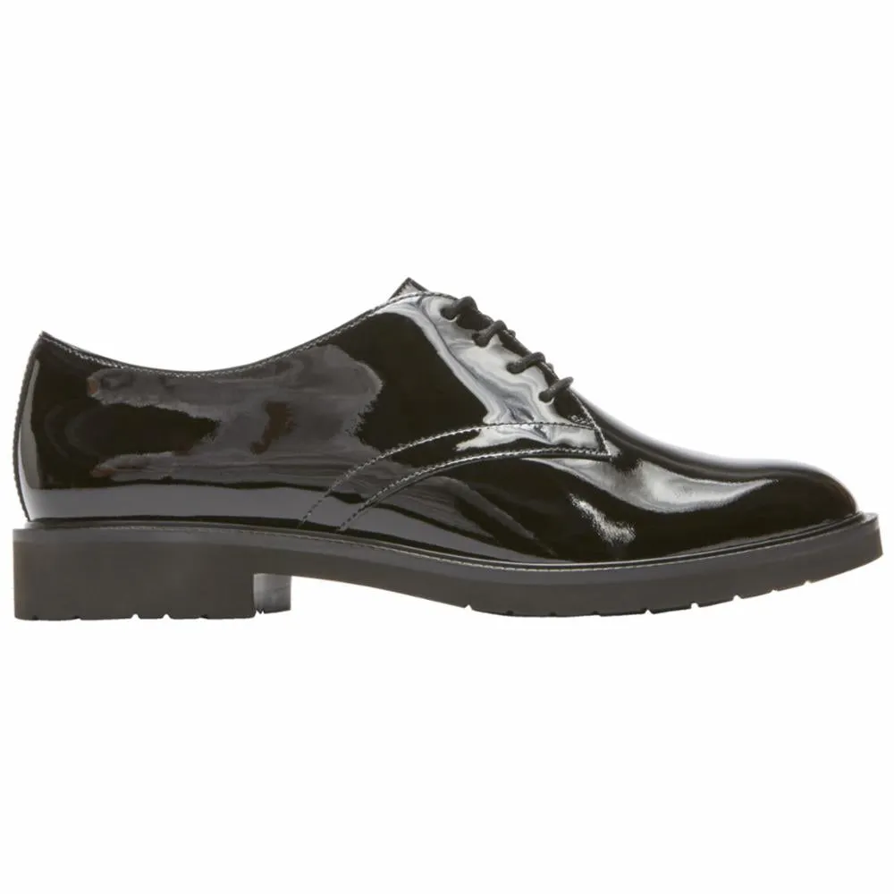 Rockport Women TOTAL MOTION ABELLE ABELLE LACEUP BLACK/PATENT