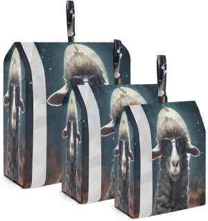 Sheep Moon Packing Cubes for Travel 3 Set Packing Cubes Compression Luggage Accessories for Organization