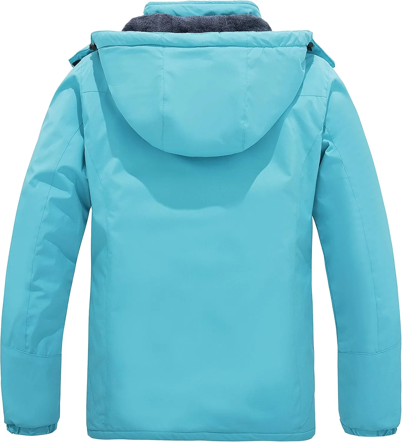 Skieer Women's Ski Jacket Waterproof Windproof Snowboard Jacket Warm Hooded Winter Coat