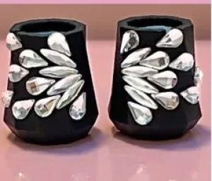 Sleek Sparkle Black Krippit High Heel Protector