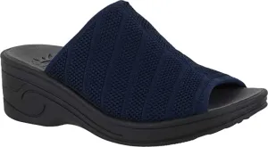 SoLite by Easy Street Women’s Airy Slide Platform Sandals   Size 5.5M