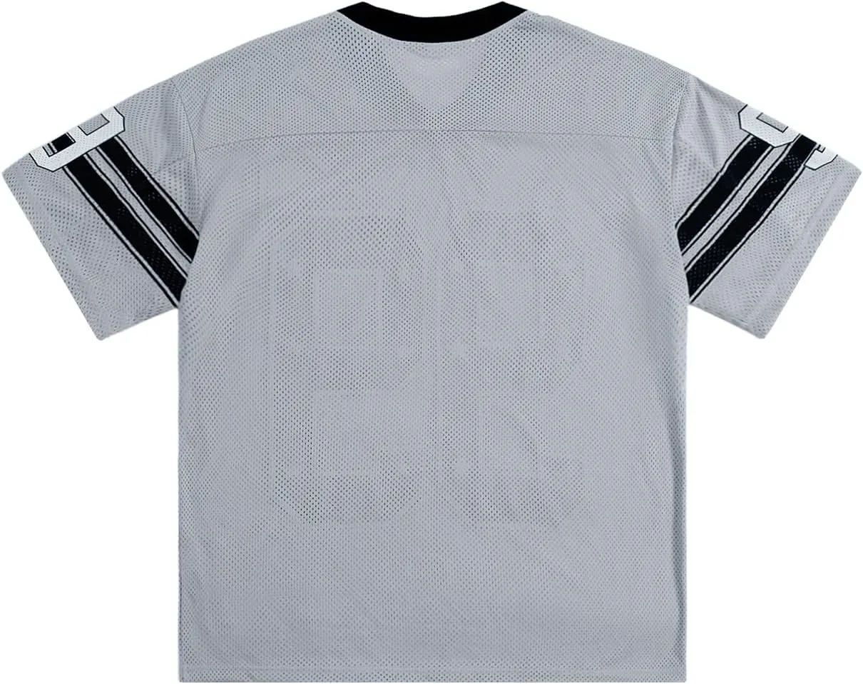 SOLY HUX Mens Jersey Y2k Baggy Shirts Graphic Tees Oversized V Neck Tshirts Summer Tops