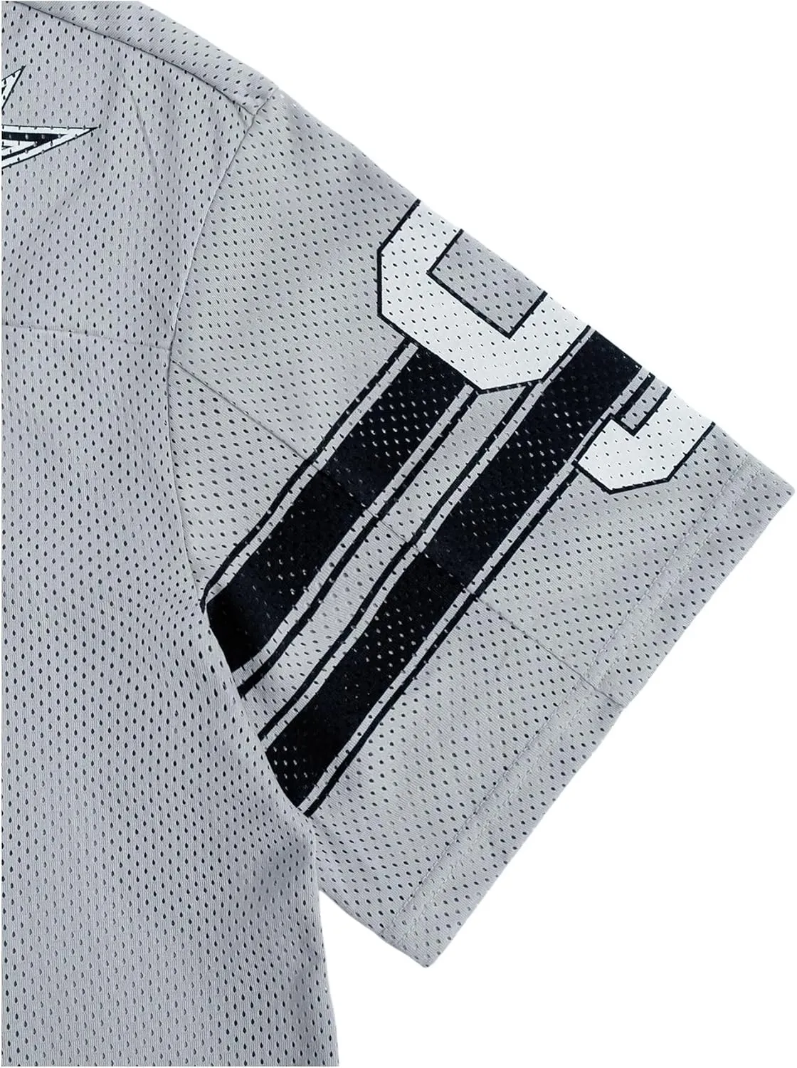 SOLY HUX Mens Jersey Y2k Baggy Shirts Graphic Tees Oversized V Neck Tshirts Summer Tops