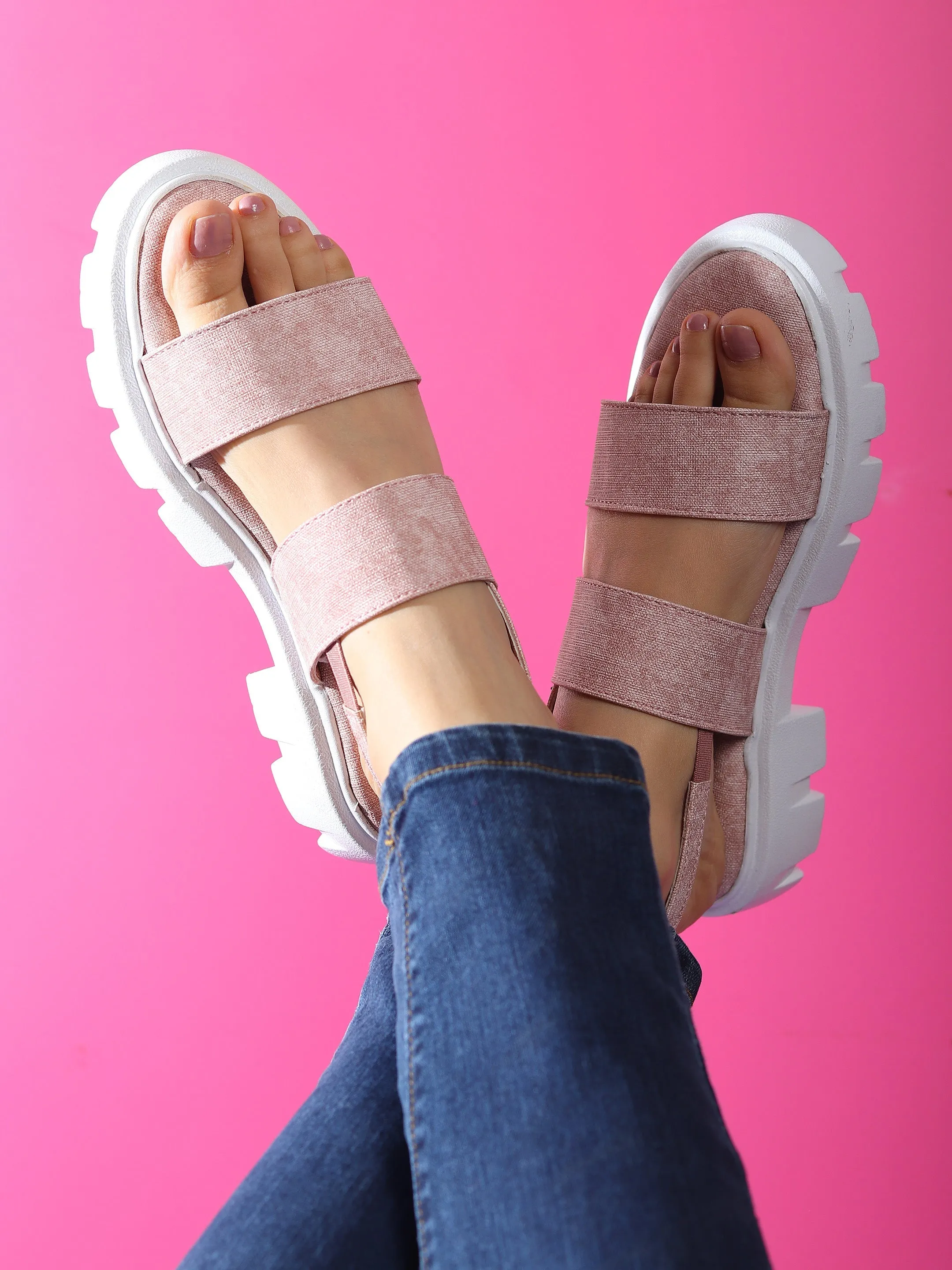 Splash Pink Sandals