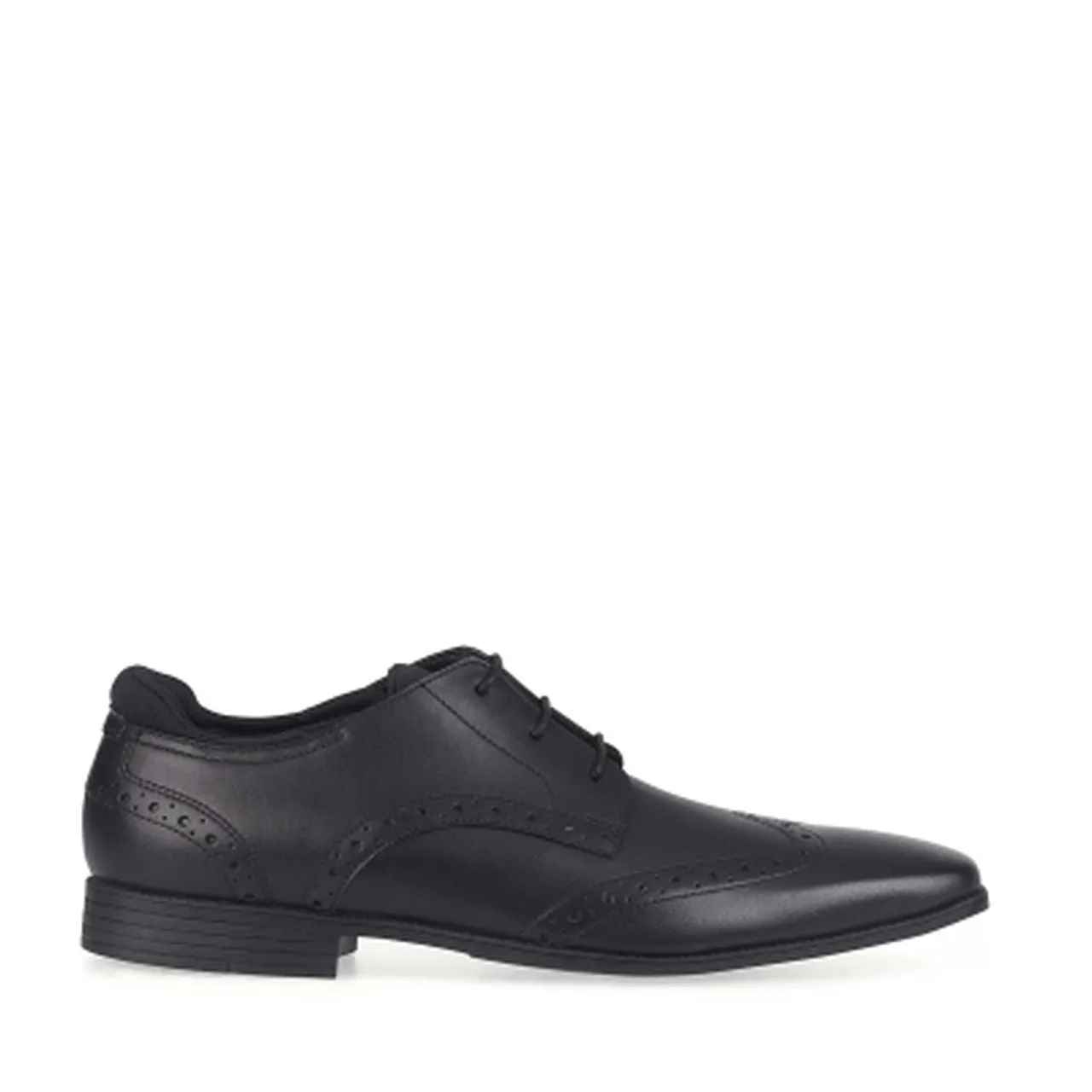 Start-Rite Tailor 2792-7 Boys Black Leather Lace Up Shoe
