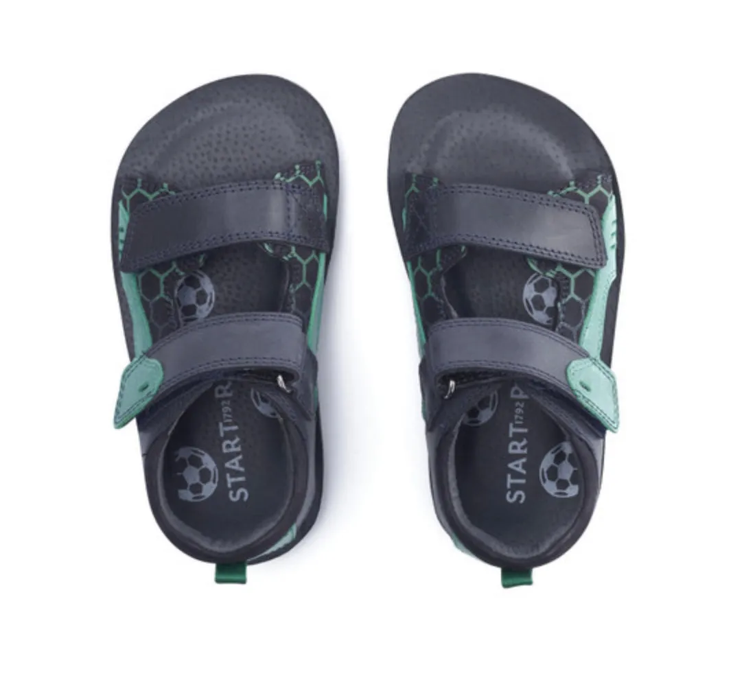 Startrite Beachball Sandal Navy Green
