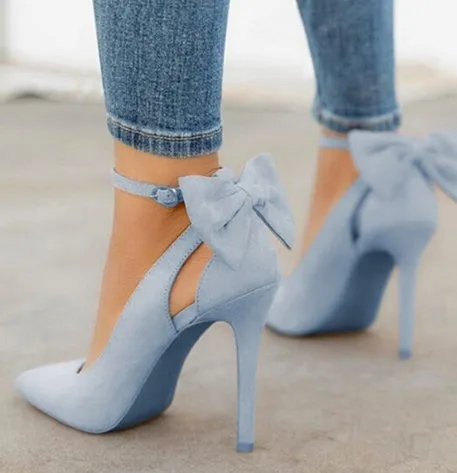 Stiletto Bow High Heels