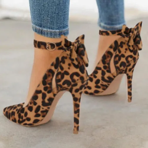 Stiletto Bow High Heels