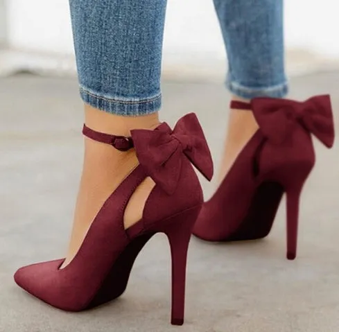 Stiletto Bow High Heels